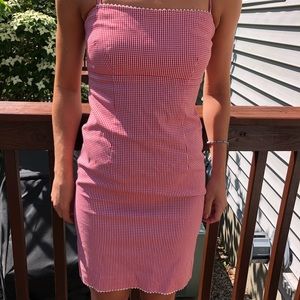 Ralph Lauren Red & White Plaid Dress